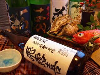 Ichiba Shokudou Sakana Ya - 十四代・飛露喜・鍋島・黒龍・〆張鶴・・・多数日本酒を取り揃えています