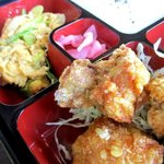 モーニング - 鶏からあげとねぎ卵！