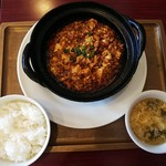 香 - 土鍋麻婆豆腐ランチ