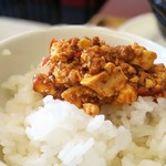 香 - 麻婆豆腐オンザライス
