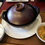 香 - 土鍋の蓋して登場