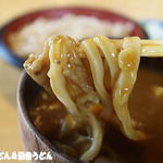 手打うどん 松屋 - 暴れん坊うどんとカレー