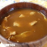 手打うどん 松屋 - つけカレー