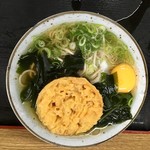 立ち食いうどん 味沢 - スタミナうどん 上から