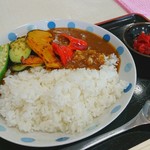 市民会館食堂 - 夏野菜カレー［¥500］