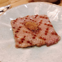 焼肉すどう 春吉 - 葱粉薬味～