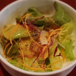 くいしんぼー山中 - 忘れてはいけない！サラダです(笑)