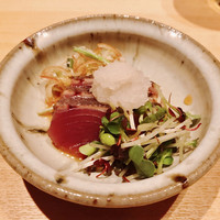 鮨 麻生 平尾山荘 - ●鰹の叩き様