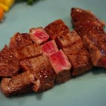 くいしんぼー山中 - サーロインステーキ♪
                                火加減は山中さんお任せです！