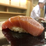 日本橋蛎殻町 すぎた - 2019.7.  中トロ漬け