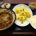 中華料理 明和酒家 - エビマヨ定食