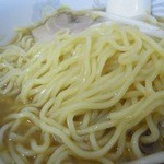 Chuukasoba Minoya - アップ、中太麺（多加水だったか…）
