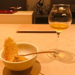 紀尾井町 三谷 - あん肝×デザートワイン