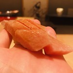 紀尾井町 三谷 - 大トロ炙り