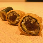 紀尾井町 三谷 - 揚げかんぴょう巻き