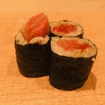 紀尾井町 三谷 - 中トロ巻き