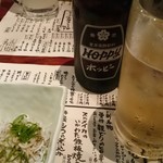 鍛冶屋 文蔵 - 白ホッピーで飲まれますよ