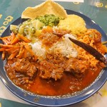 ロイヤルグリーン レストランアンドバー - 日替わりの魚カレー