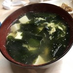 がばちょ - セットのスープ