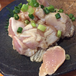 焼鳥 酉たけ - 安定の旨さのとりわさ　山葵が程よく効いてます