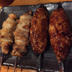 焼鳥 酉たけ - 皮とつくねはマスト　つくねはタレで