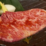 Wagyu sirloin Yakiniku (Grilled meat)
