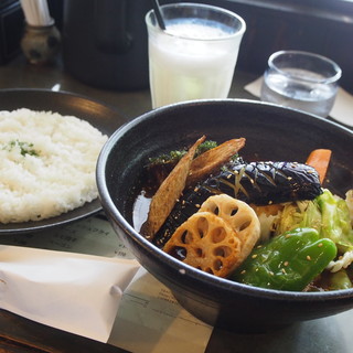 一文字カリー店 - 料理写真:スープカリー：チキン