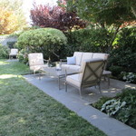 The French Laundry - お庭の椅子も優美