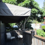 The French Laundry - ２階のテラス席