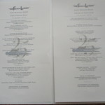 The French Laundry - サイン入りメニュー