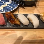 Sushi Sake Sakanasugitama - 厳選2貫、王道3貫