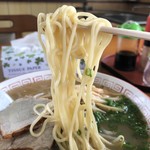 一休ラーメン - 麺リフト