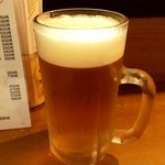 泉屋 - 生ビール大　850円