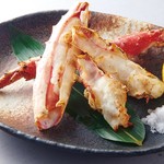 Large red king crab from Hokkaido