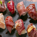 Wagyuu Sushi Hibiki - 寿司盛り合わせ