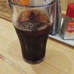 食堂 ヤオキン - サービスのアイスコーヒー