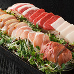 銀座　あまくさ - 馬刺し、鳥刺し