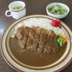 Buzz curry  札幌本店　花車 - カツカレー（サラダと珈琲付きのセット）