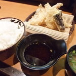 呑喰処 葵 - 天婦羅盛合せ定食 850円