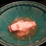 銀座 水野 - 赤むつの蕪蒸し　蟹あんかけ