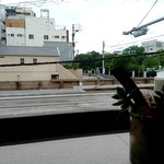 アジフライ たるたる食堂 - 2階からの眺め