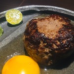 Bisutorosharutoryu - 特製醤油と山葵で頂く塩ハンバーグ