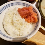 かつ満 - 明太子食べ放題です