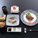 和食と鉄板料理 美くに - フィレステーキコース