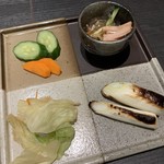 牛たん 若 - 季節野菜4種