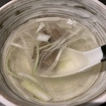 牛たん 若 - テールスープ