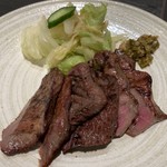 牛たん 若 - 牛たん3枚