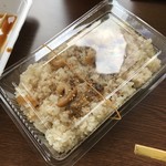日本海フィッシャーマンズケープ 浜焼きコーナー - サザエご飯  350円