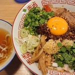 煮干そば 流。 - 油そばスタミナ¥900