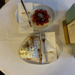 Café Landtmann - リンゴとフランボアーズ